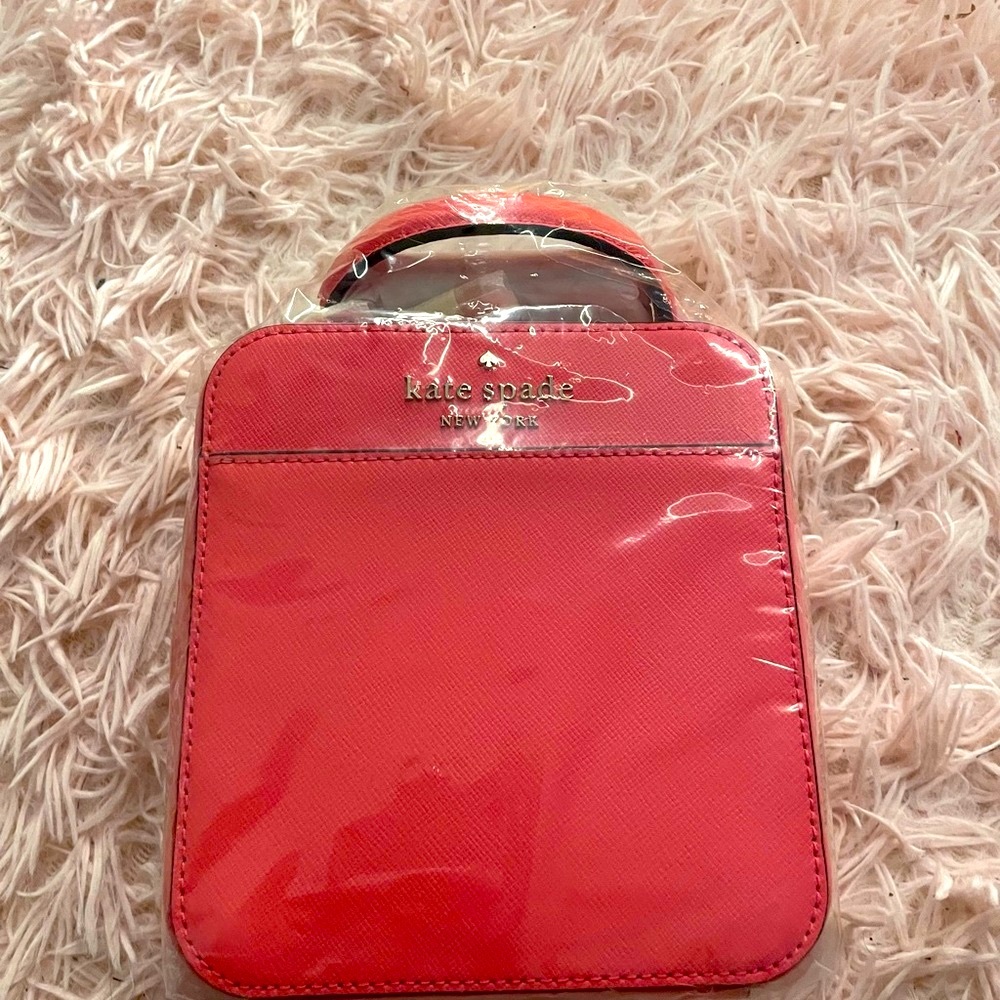 Kate Spade DAISY VANITY CASE CROSSBODY Bag Purse in Garden Pink